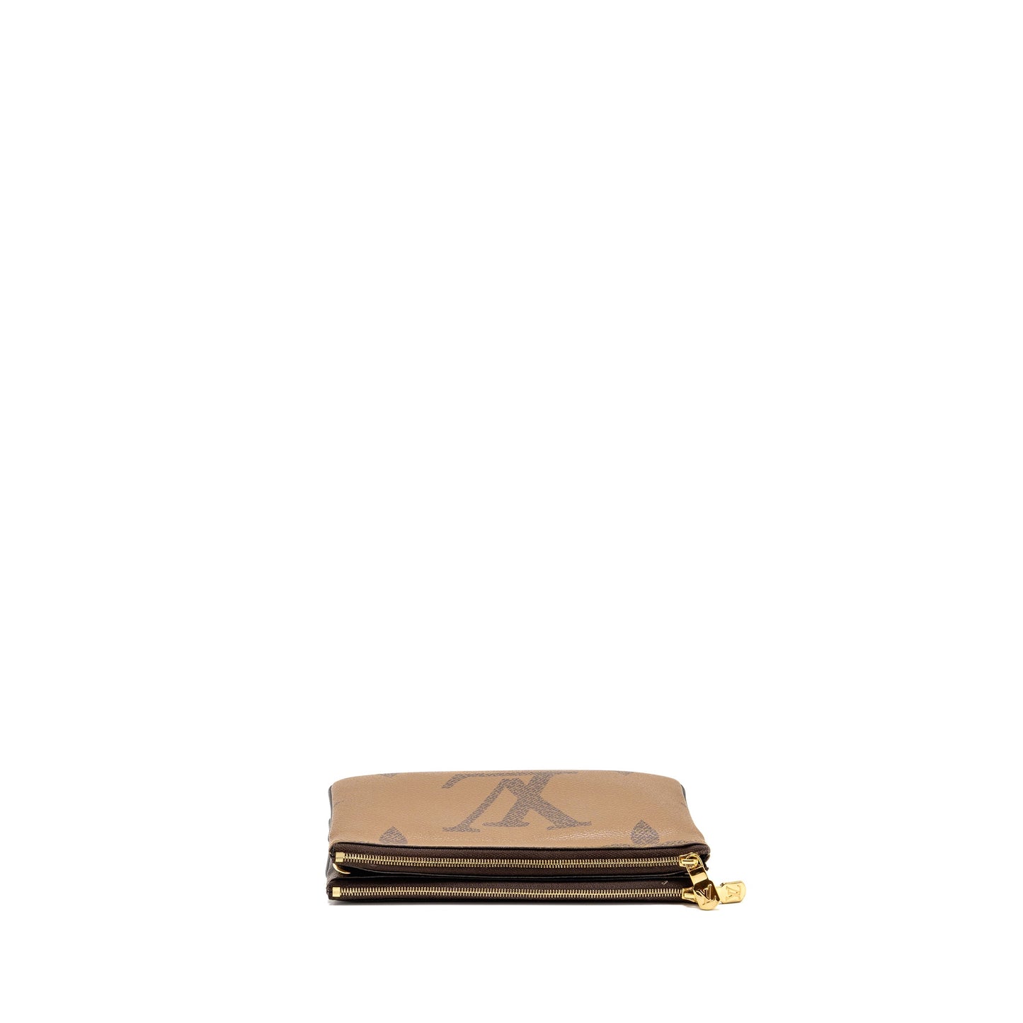 Louis Vuitton Double Zip Pochette Monogram Canvas