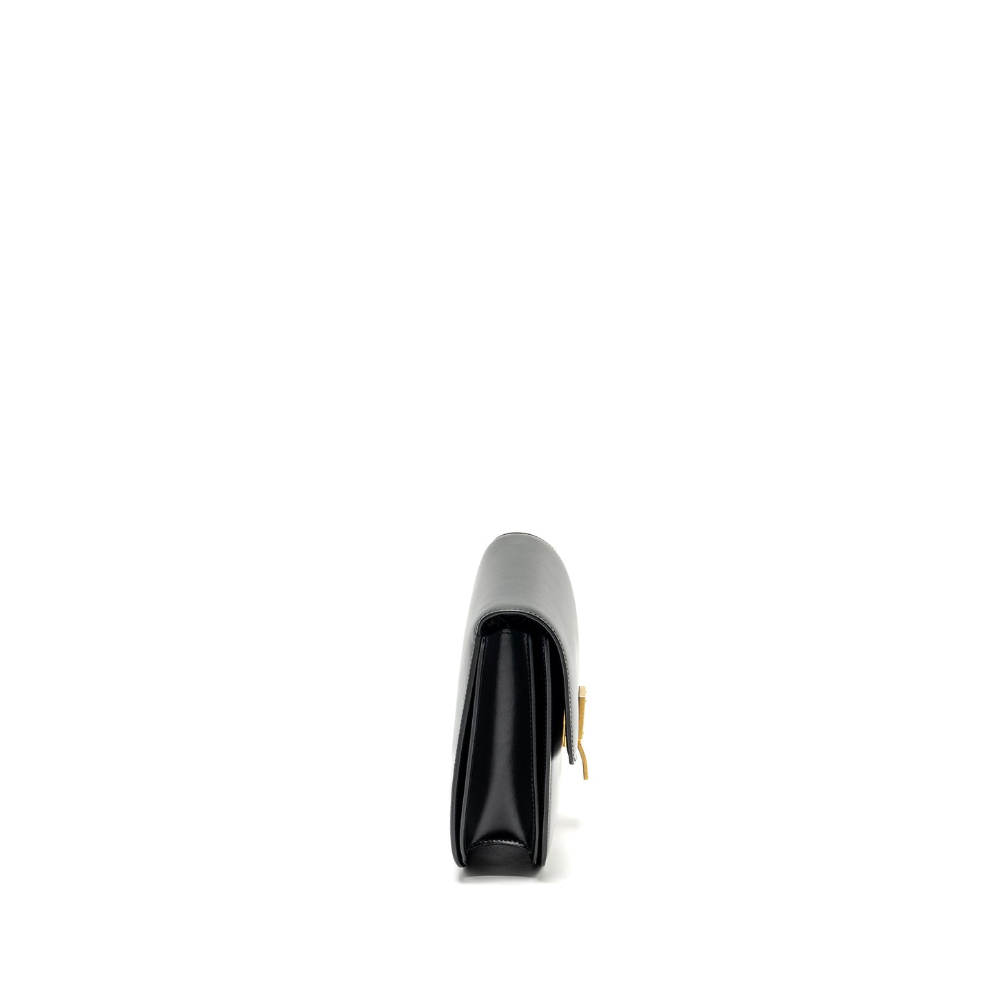 Celine Medium Classic Box Purse Calfskin Black