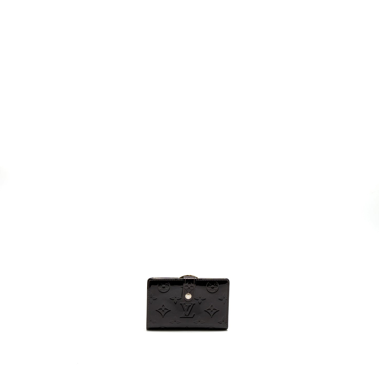 Louis Vuitton Portefeuille Viennois Purse Wallet Monogram Vernis Amarante