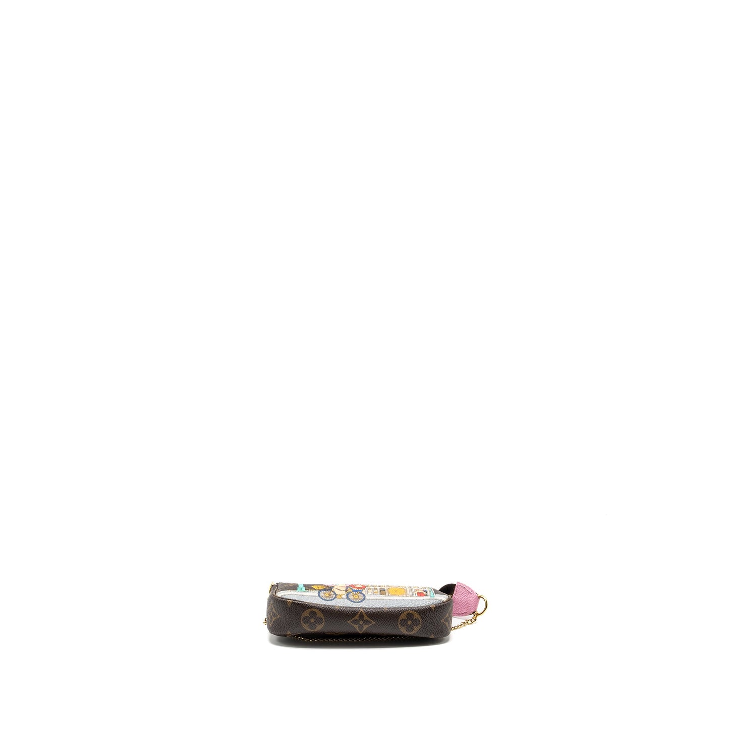 Louis Vuitton Mini Pochette Holiday Limited Print Monogram Canvas
