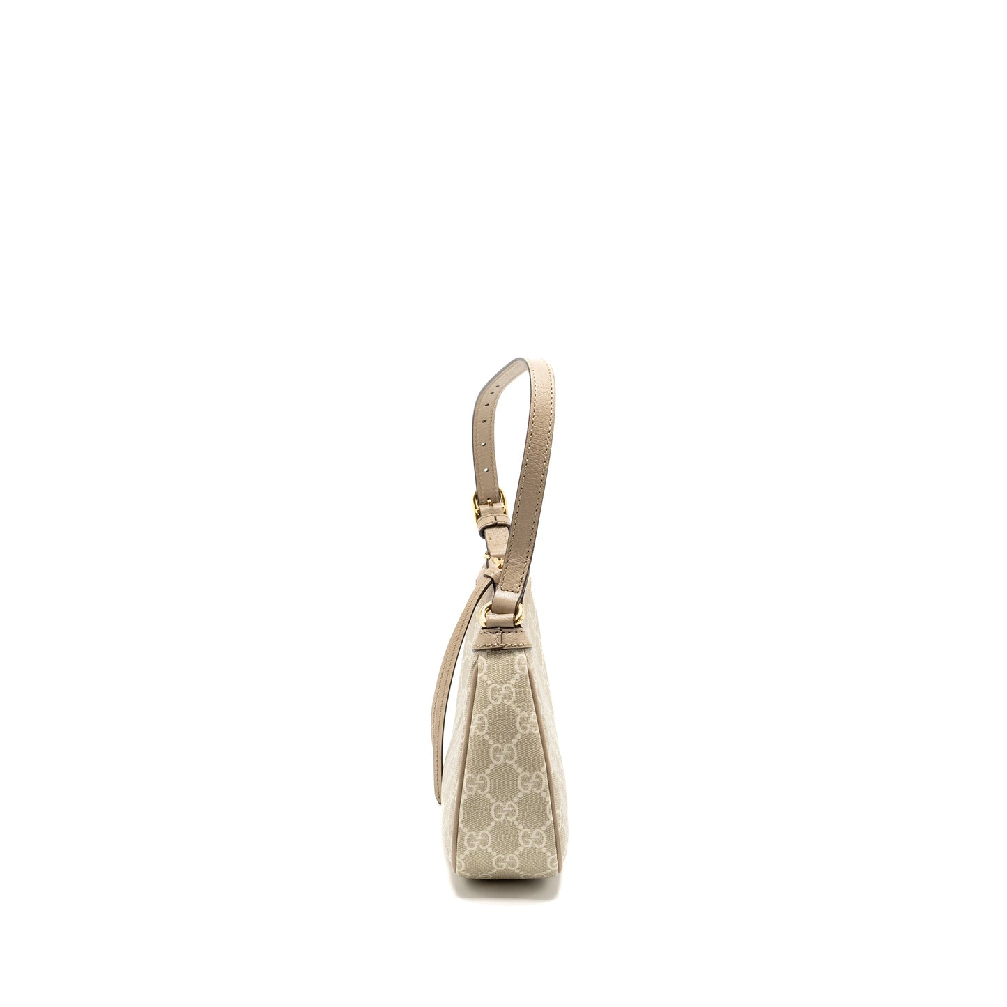 Gucci Ophidia Small Mini Purse Supreme Canvas Beige / White