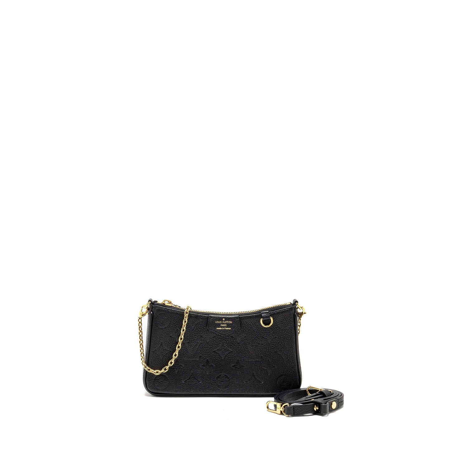 Louis Vuitton Easy Pouch on Strap Empreinte Monogram Black