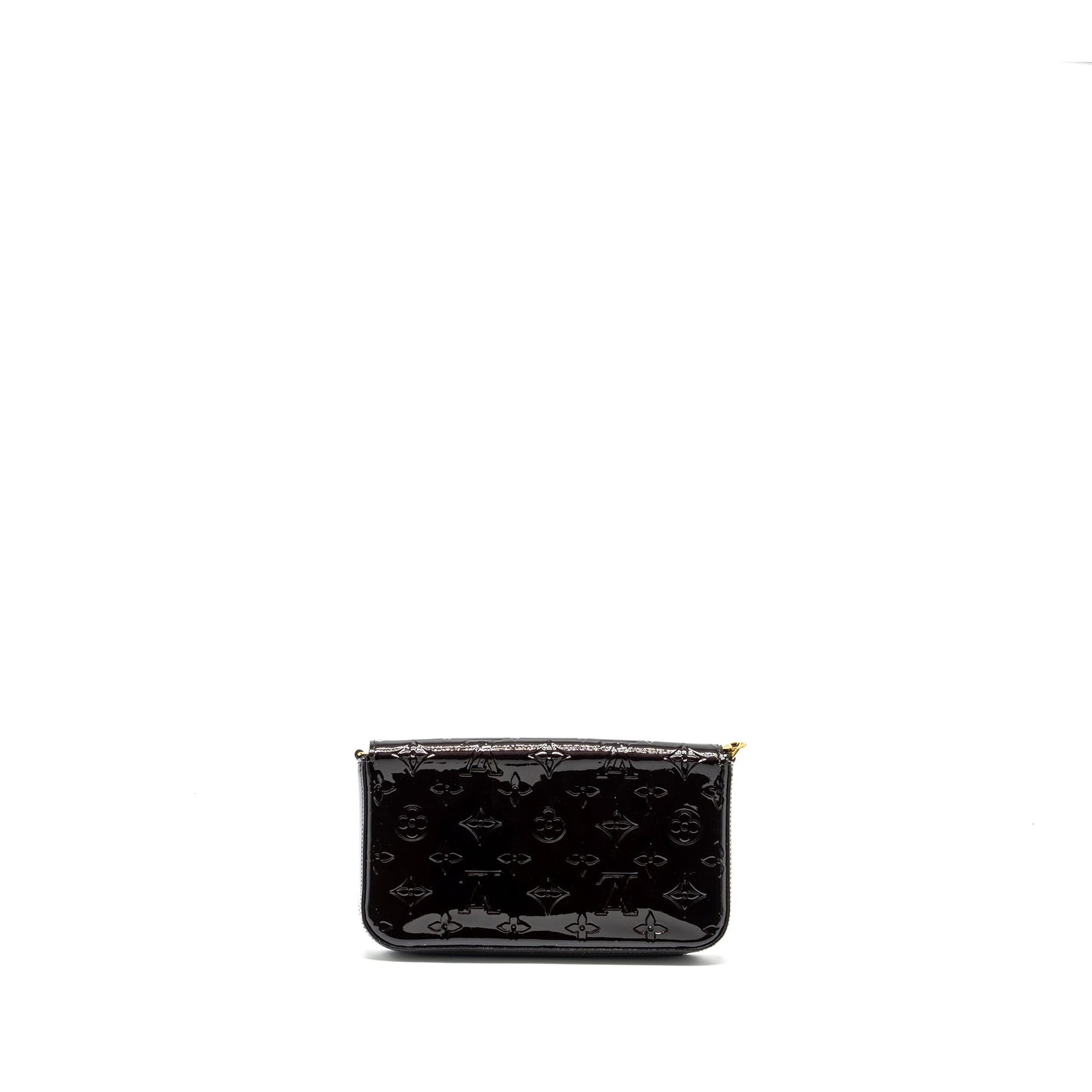 Louis Vuitton Felicie Pochette Monogram Patent Amatante