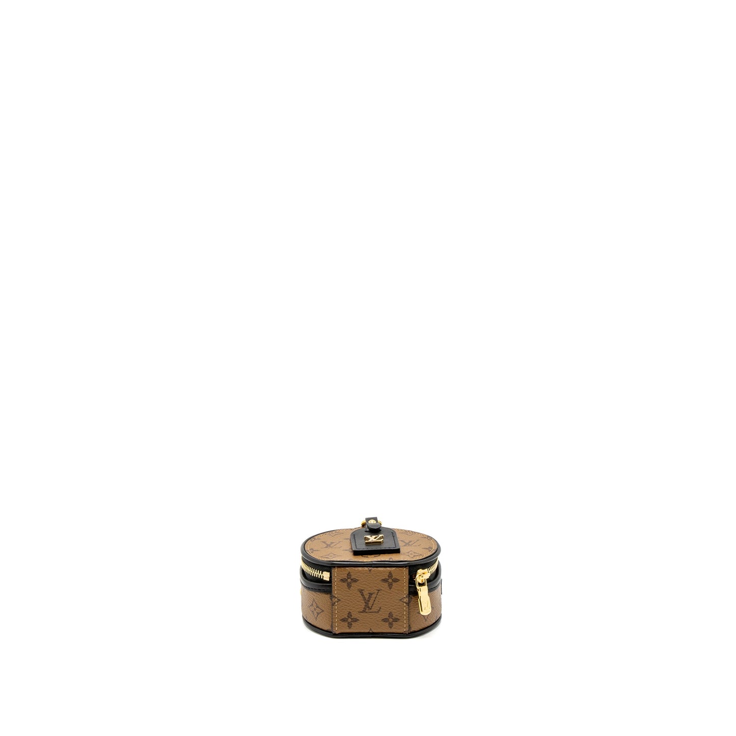 Louis Vuitton Boite Chapeau Necklace/Mini Chain Purse Monogram Reverse Canvas