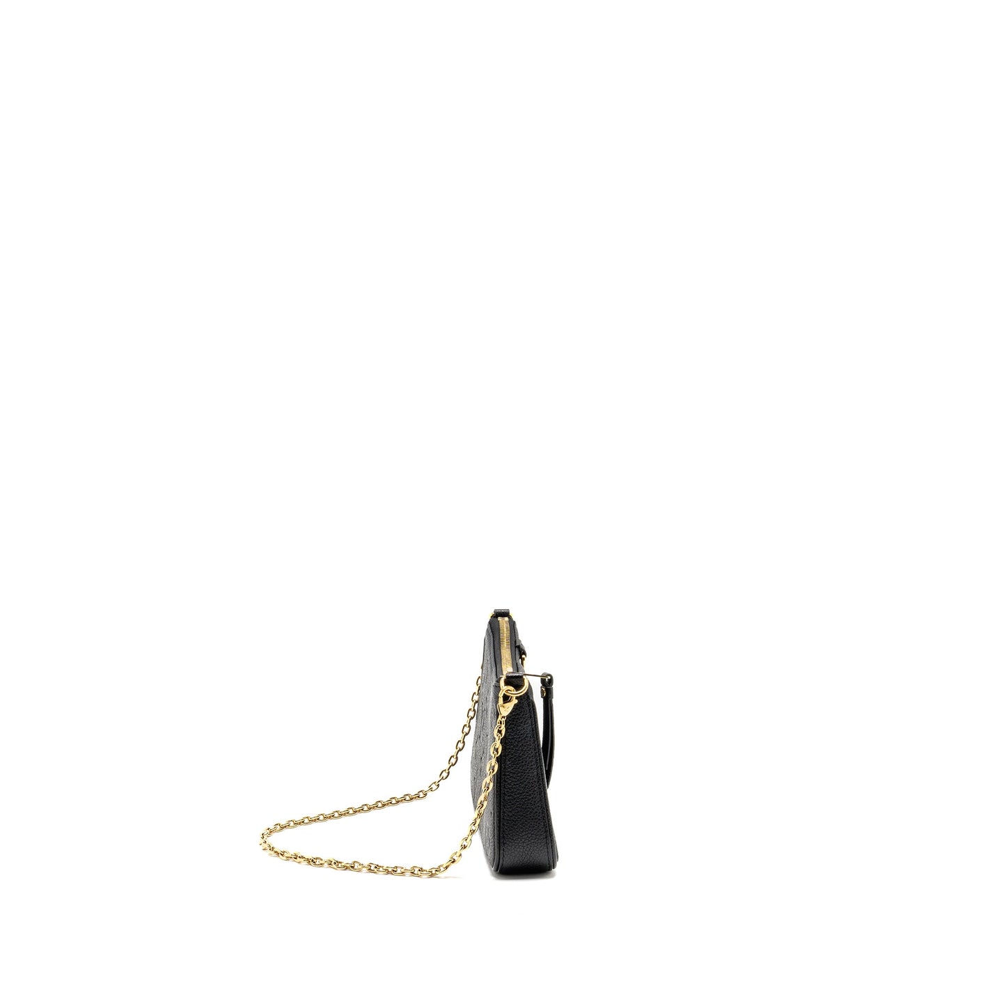 Louis Vuitton Easy Pouch on Strap Empreinte Monogram Black
