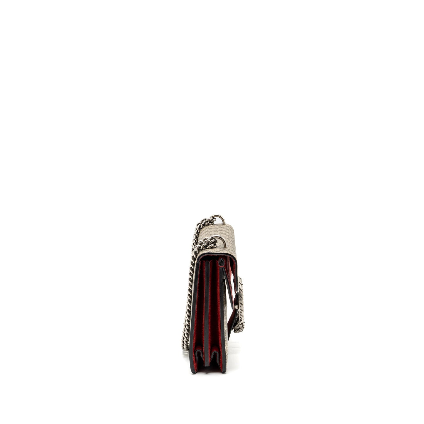 Gucci small Dionysus Mini Purse supreme canvas/ red