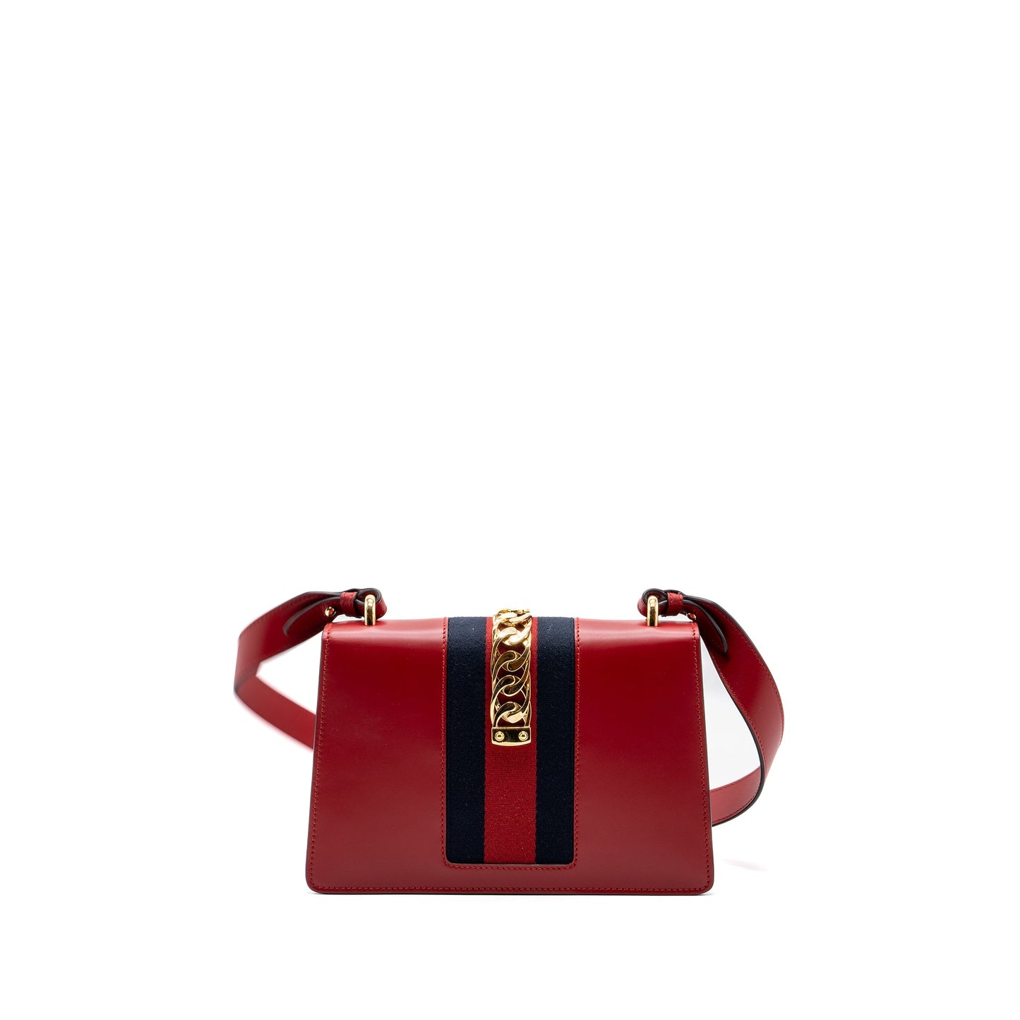 Gucci Sylvie Mini Purse calfskin red