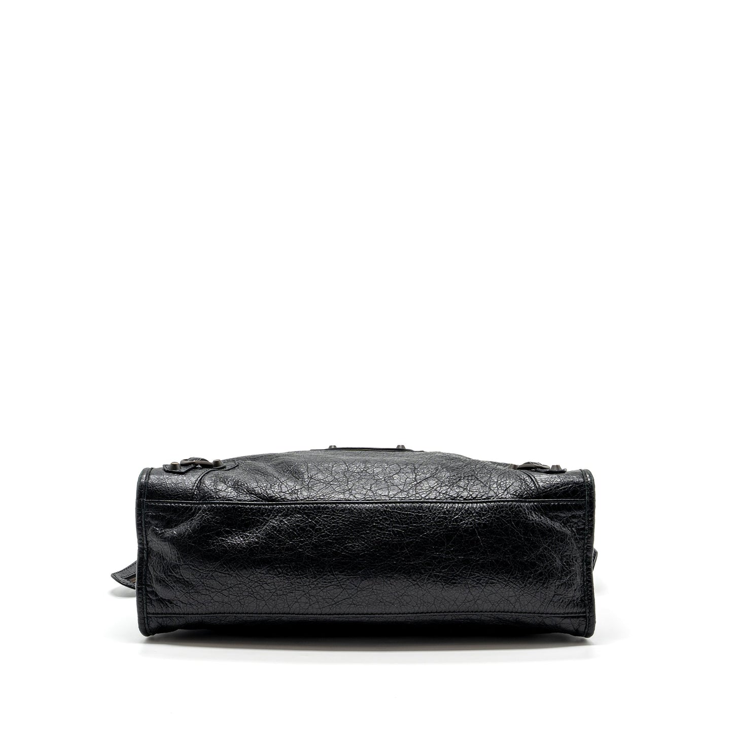 Balenciaga City Purse Calfskin Black Ruthenium Hardware