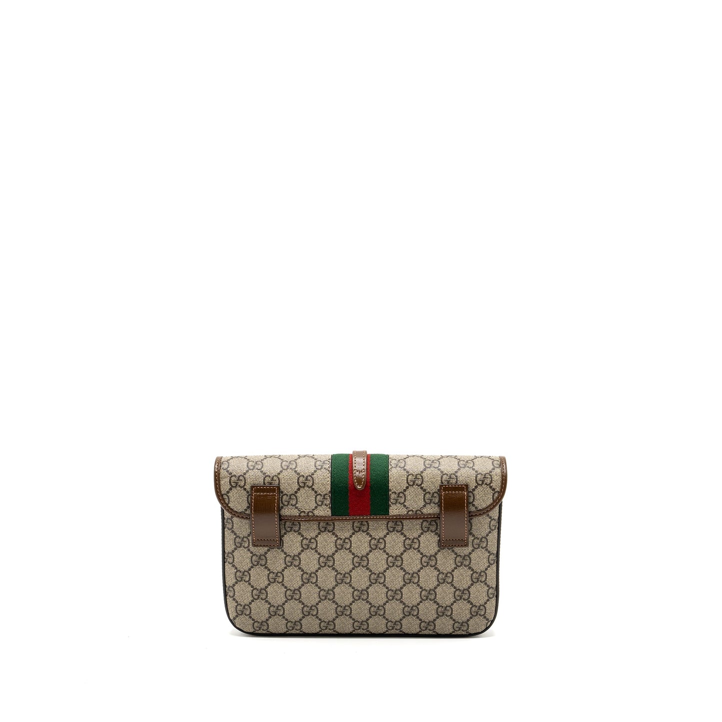 Gucci flap belt Purse supreme canvas