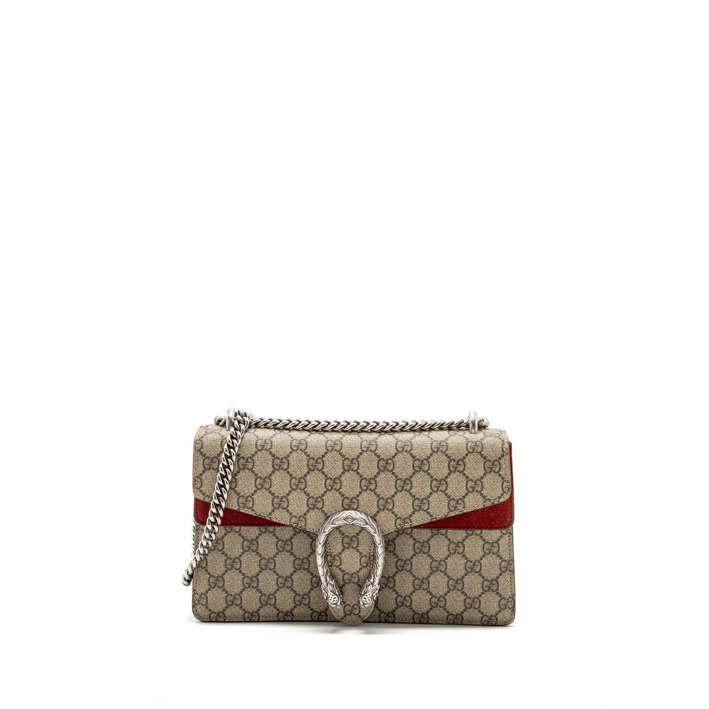 Gucci small Dionysus Mini Purse supreme canvas/ red