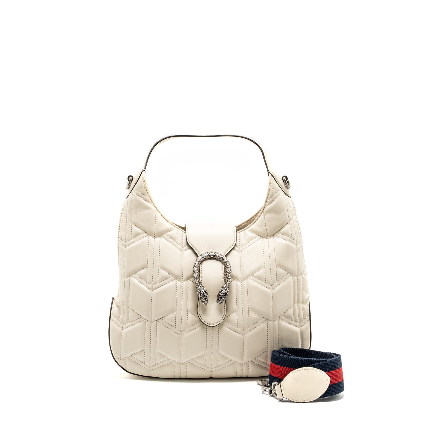 Gucci Dionysus Hobo Mini Purse Calfskin White