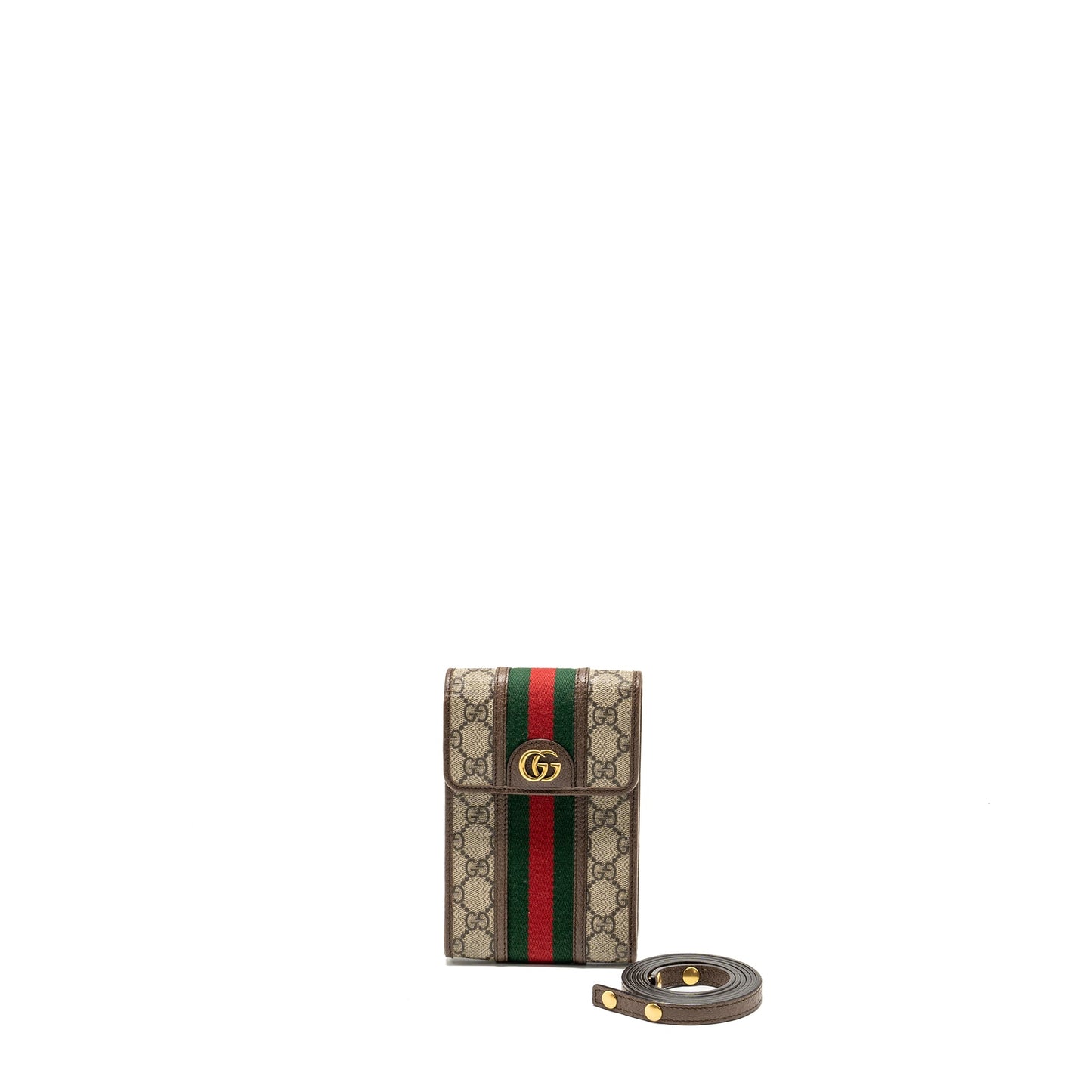 Gucci Ophidia vertical flap Mini Purse calfskin multicolour