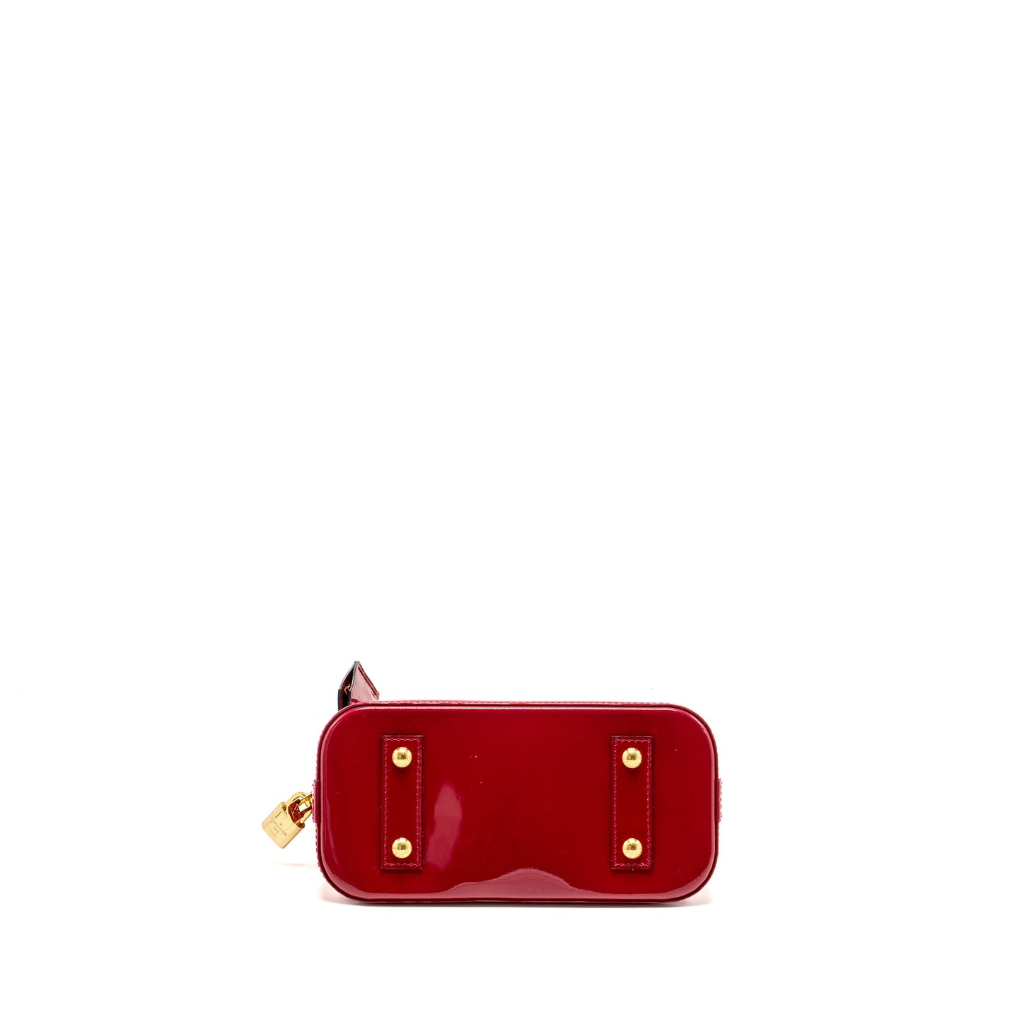 LOUIS VUITTON Alma Patent Indian Rose