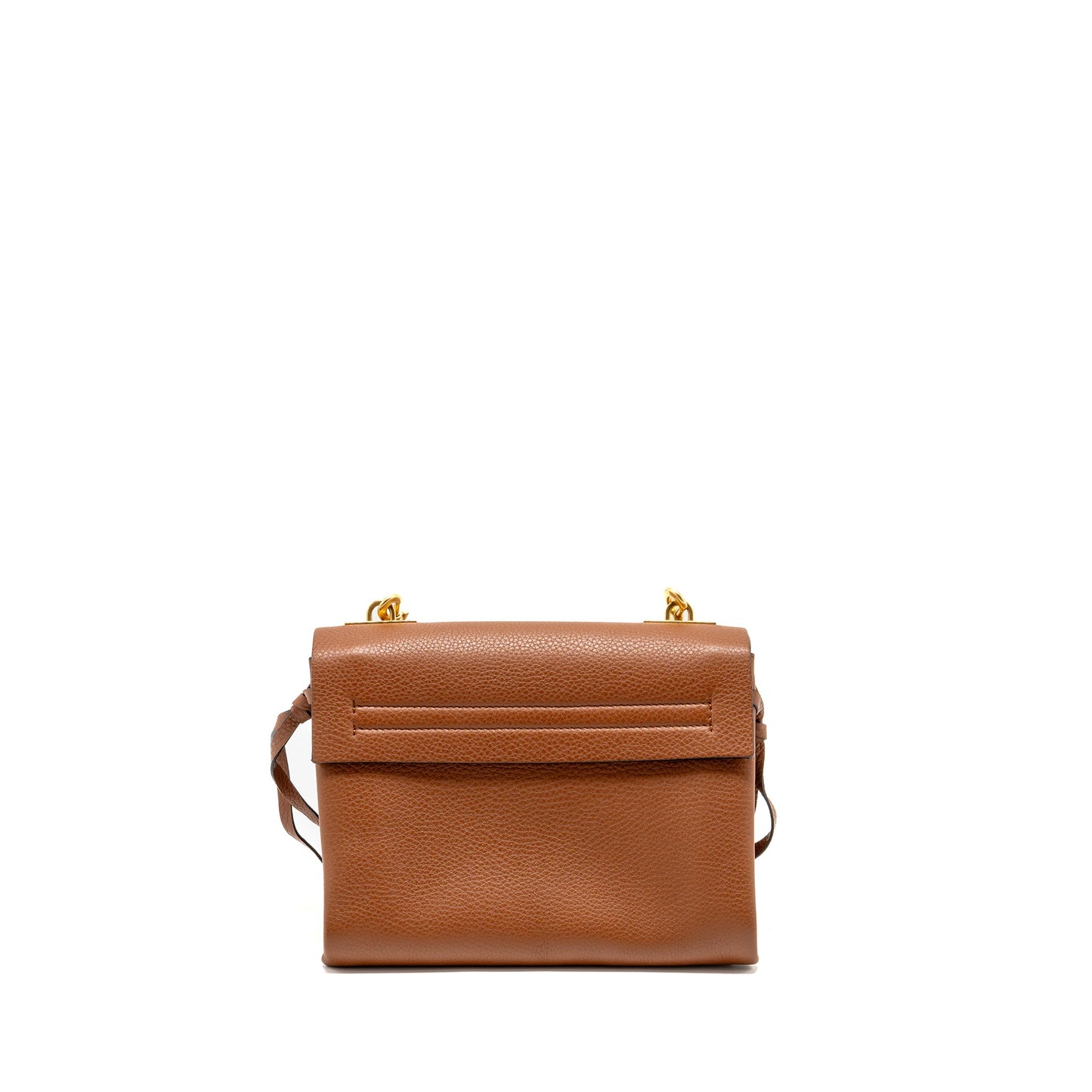 Valentino VRing Small Mini Purse Calfskin Brown