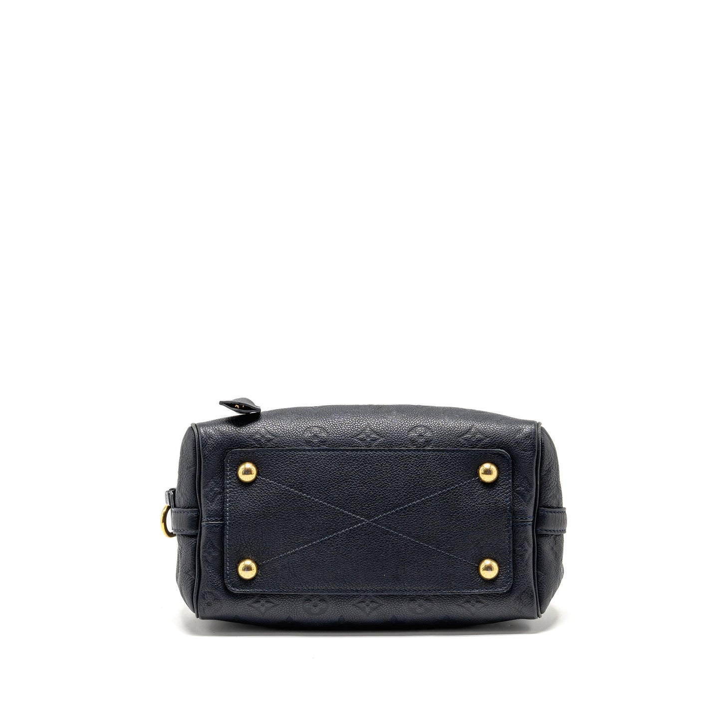 Louis Vuitton Speedy Bandouliere 25 Monogram Empreinte Leather Navy