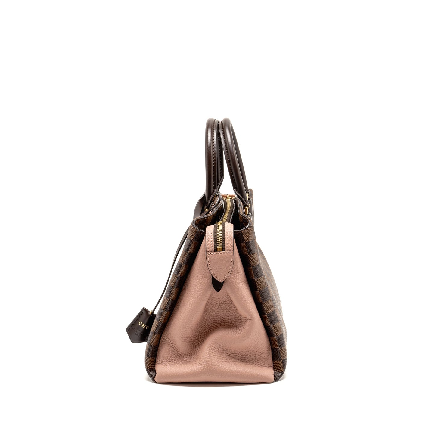 Louis Vuitton Normandy Tote Purse Damier Ebene Canvas Magnolia