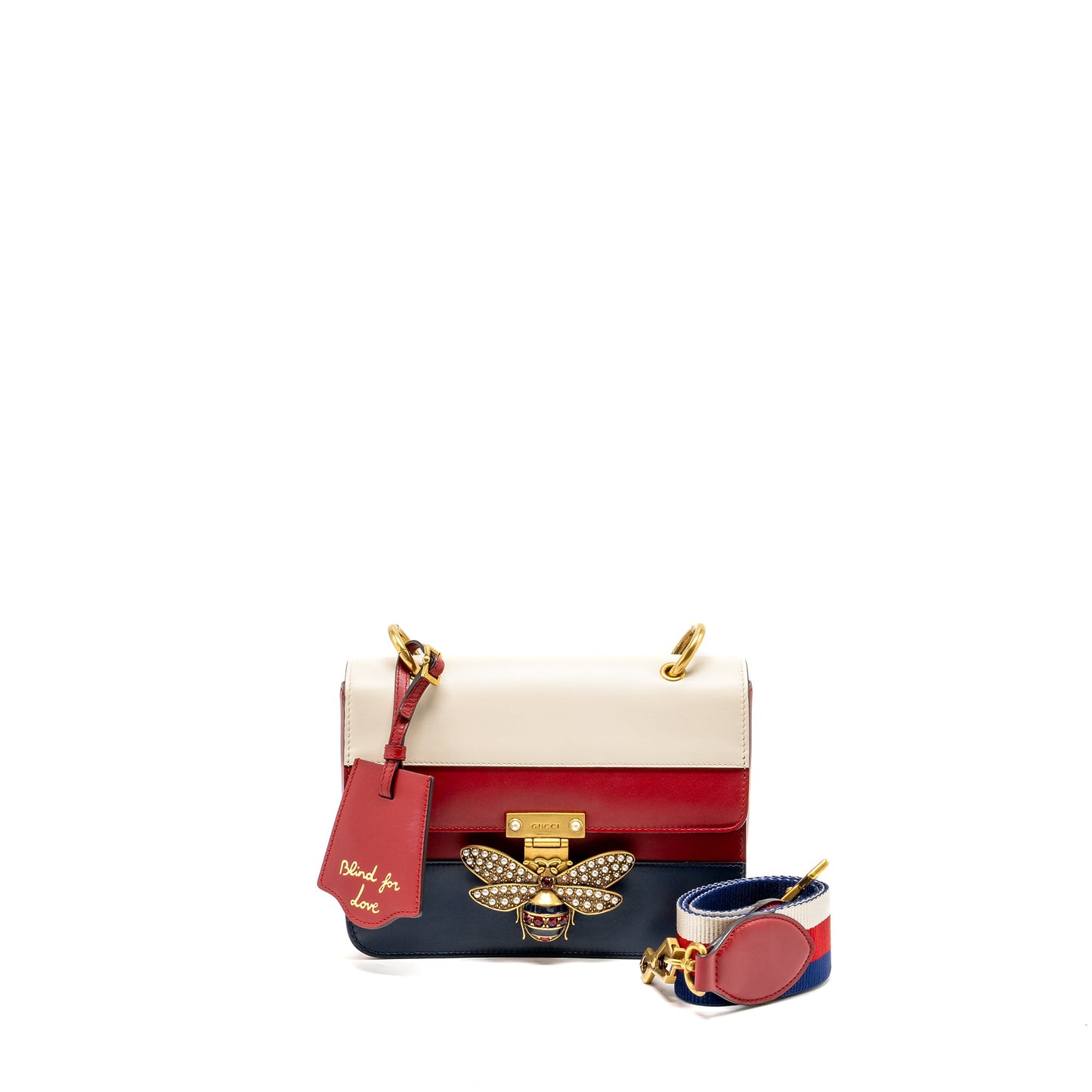 Gucci Queen Margaret Mini Purse Calfskin Multicolour