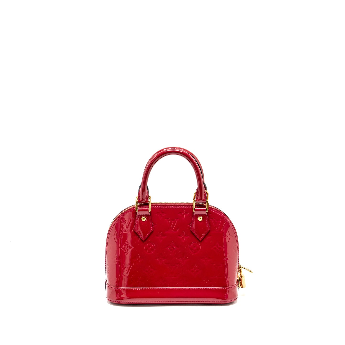 LOUIS VUITTON Alma Patent Indian Rose