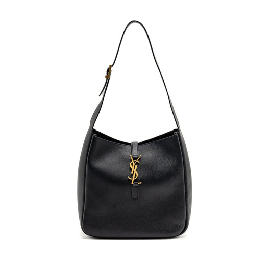 Saint Laurent Le 5 A 7 soft small Purse calfskin black