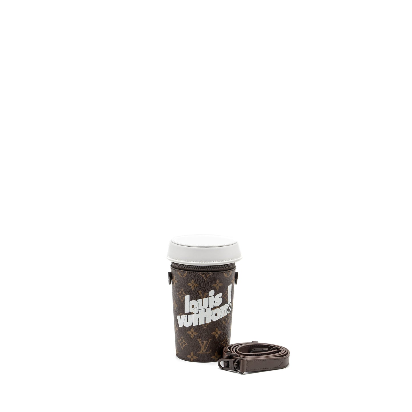 Louis Vuitton Coffee Cup Purse Monogram Canvas Brown/Multicolour Brown Hardware