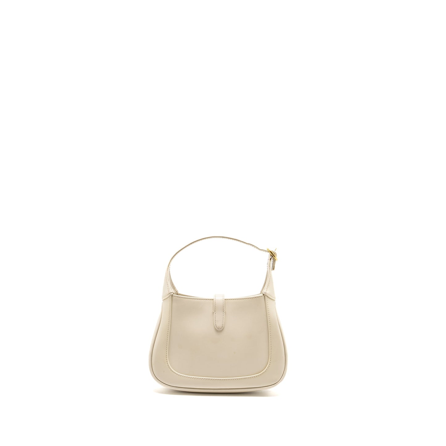 Gucci Jackie 1961 Mini Mini Purse Calfskin WHITE