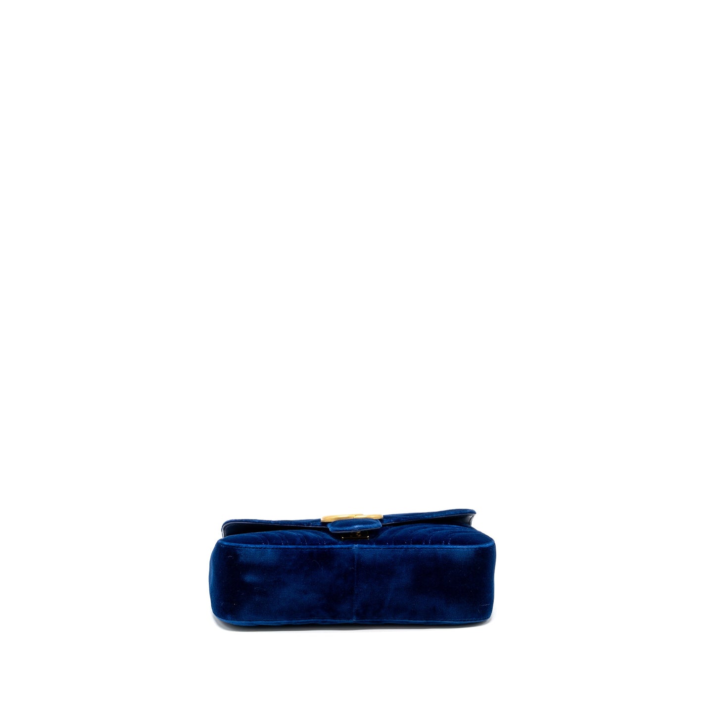 Gucci Small Marmont Mini Purse Velvet Blue