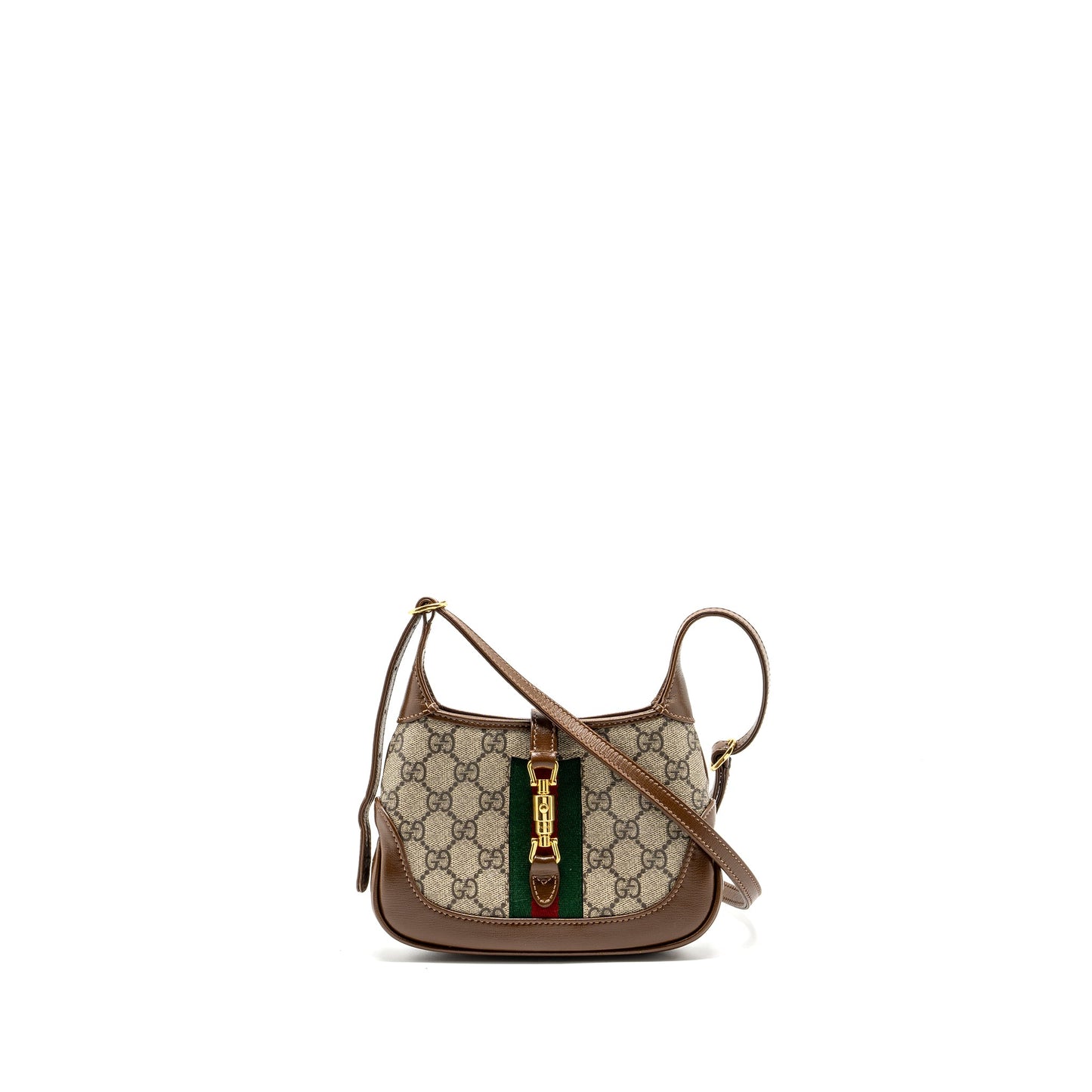 Gucci Jackie 1961 Mini Mini Purse Calfskin Brown/Multicolour