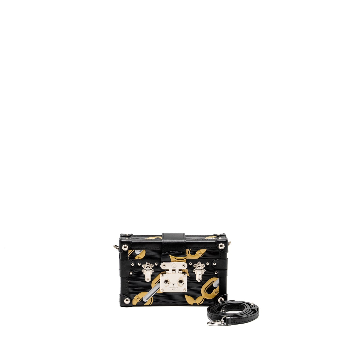 Louis Vuitton Petite Malle Epi Black/ Gold