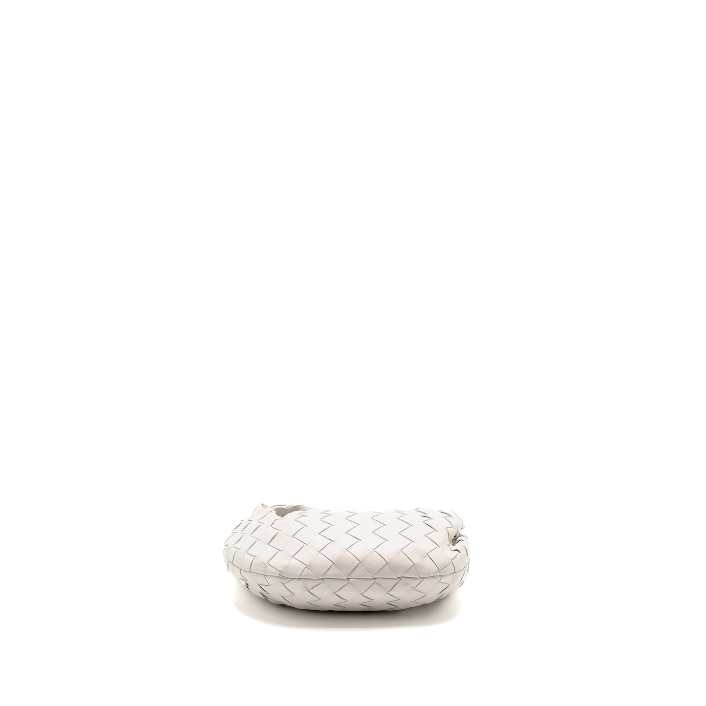 BOTTEGA VENETA Mini Jodie Lambskin Chalk