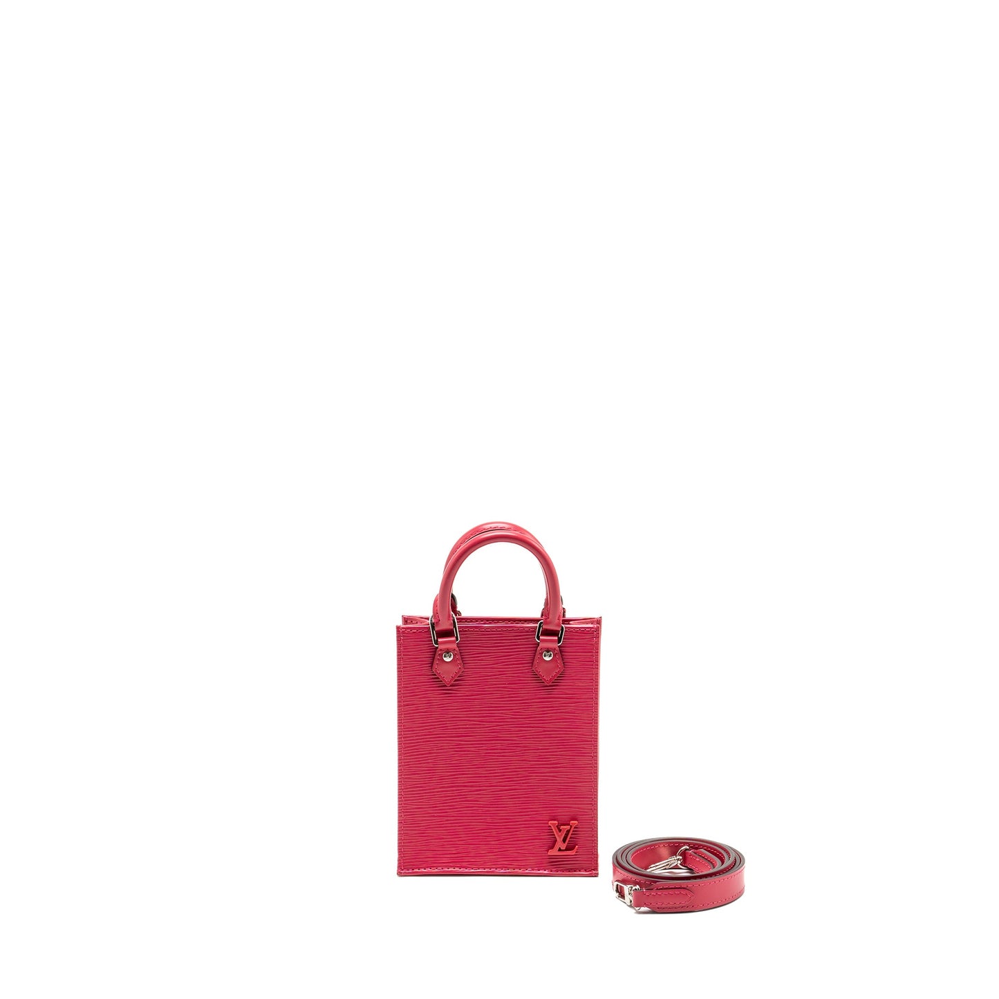 Louis Vuitton Petit Sac Plat Rose Pondicherry