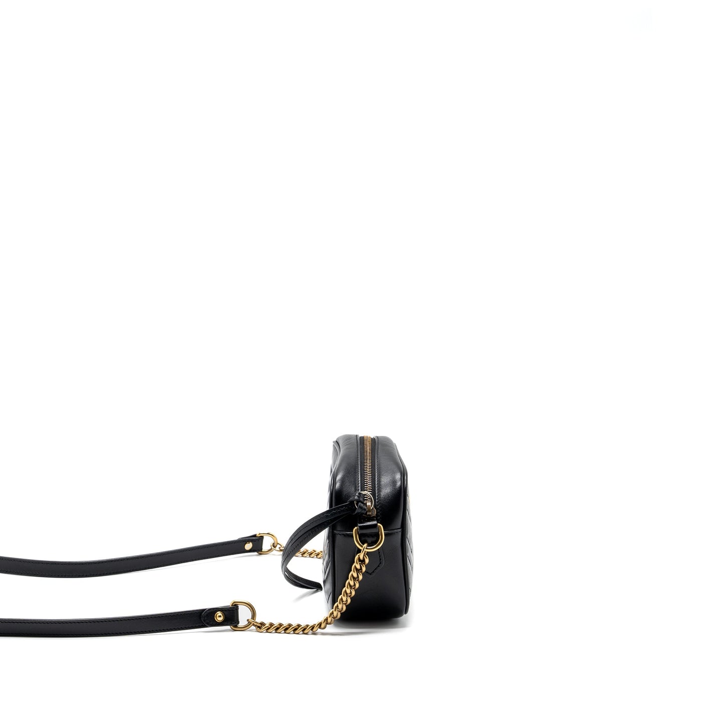 Gucci Marmont Camera Purse leather Black