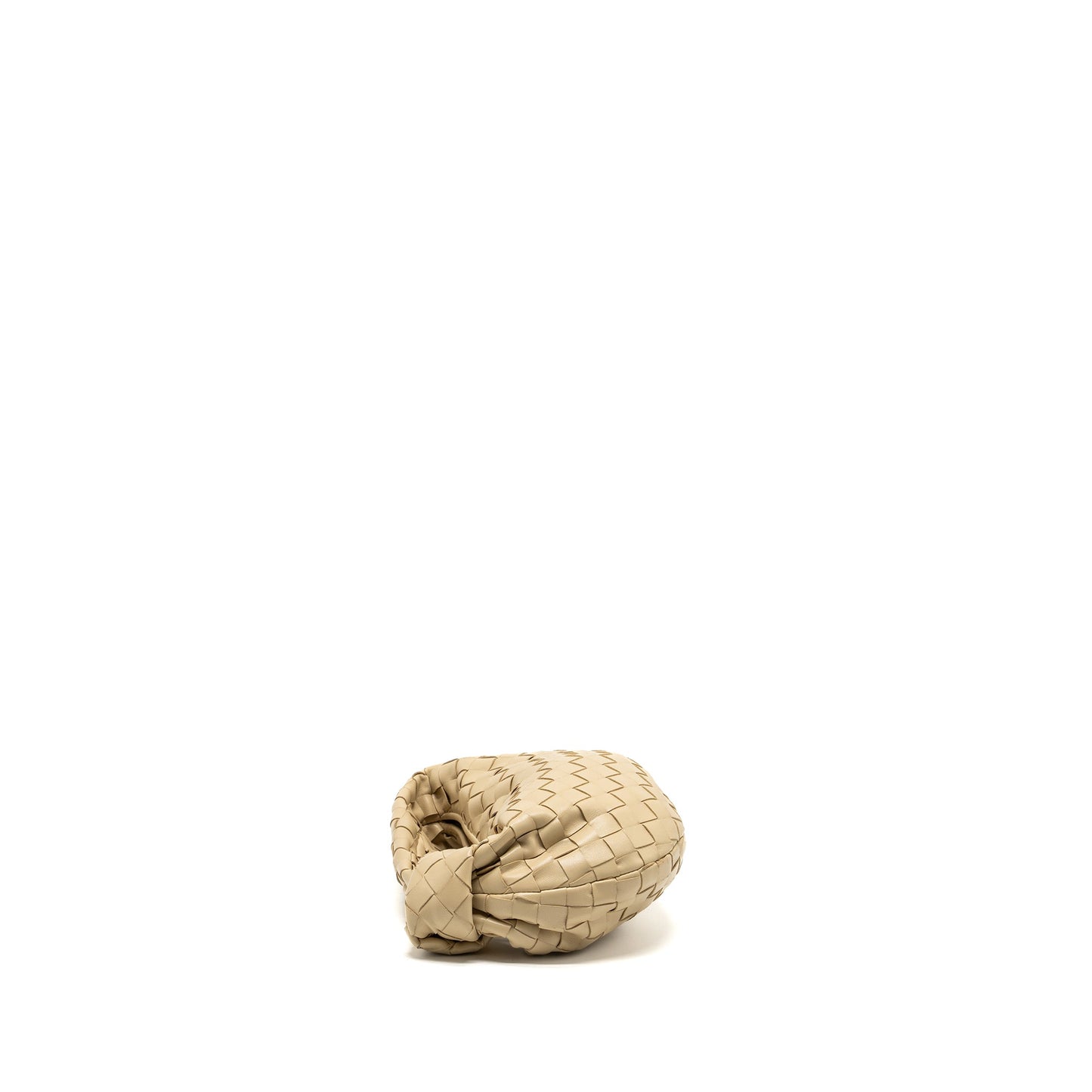 Bottega Veneta Mini Jodie Lambskin Beige