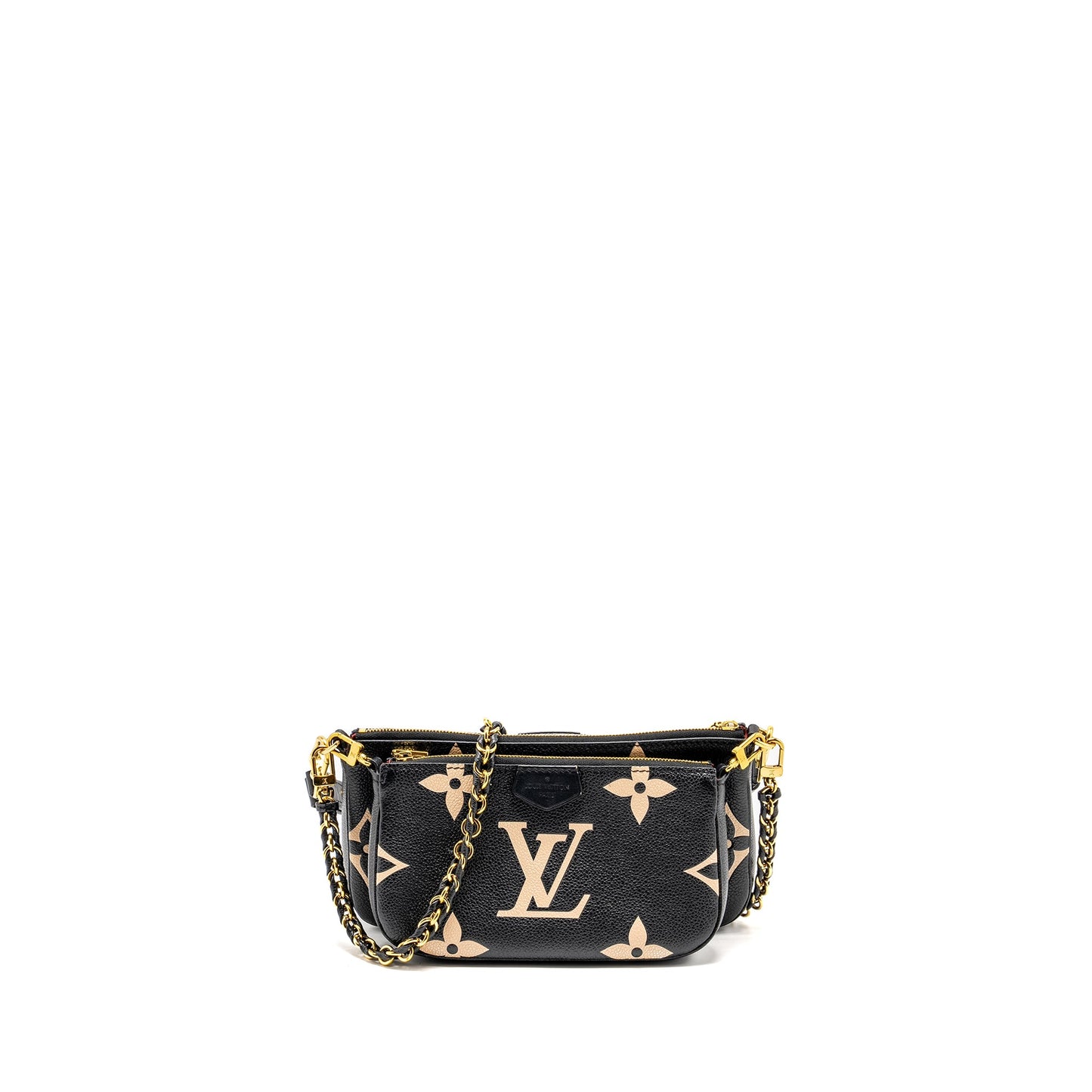 Louis Vuitton Multi Pochette Accessories Bicolour Monogram Empreinte
