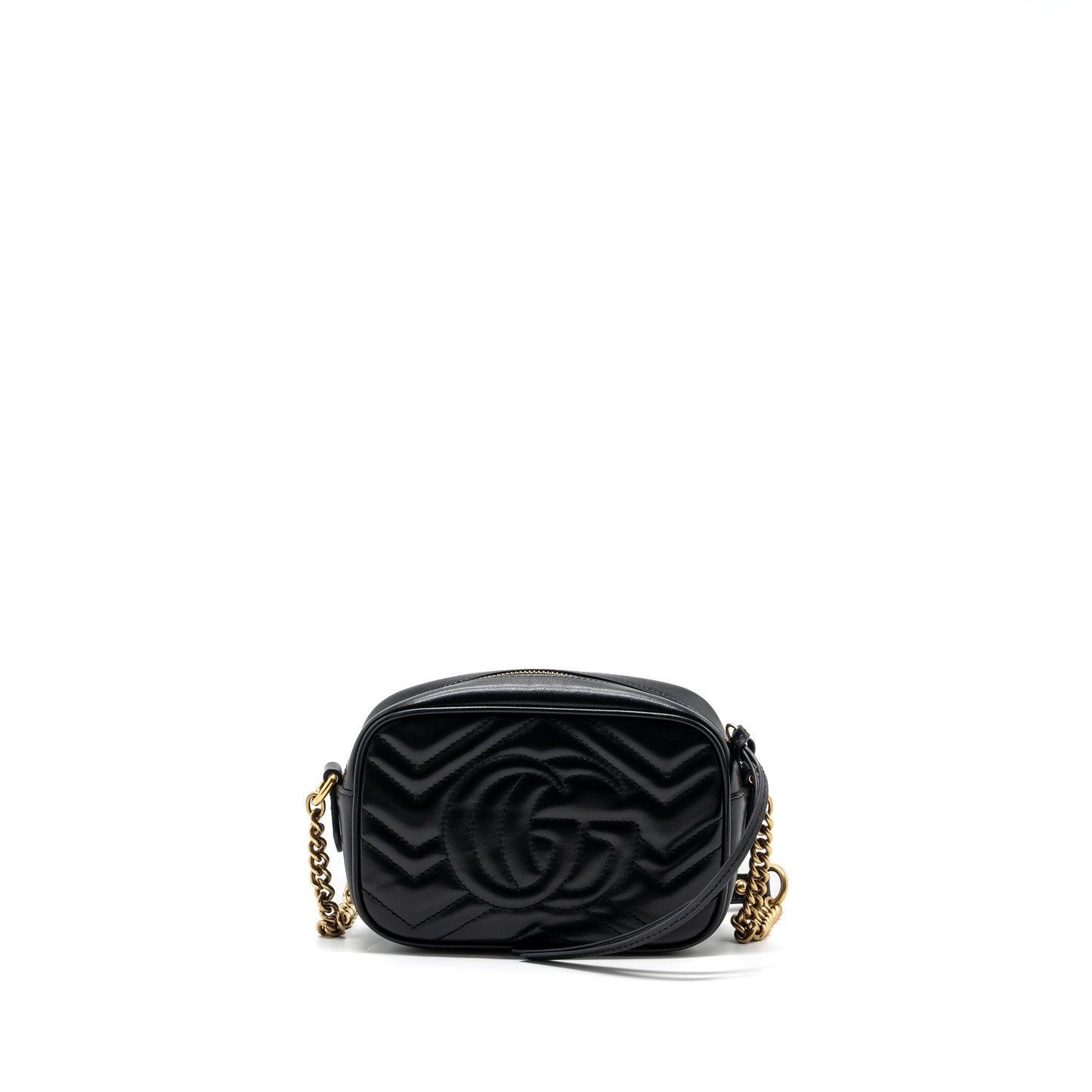Gucci Marmont Camera Purse leather Black