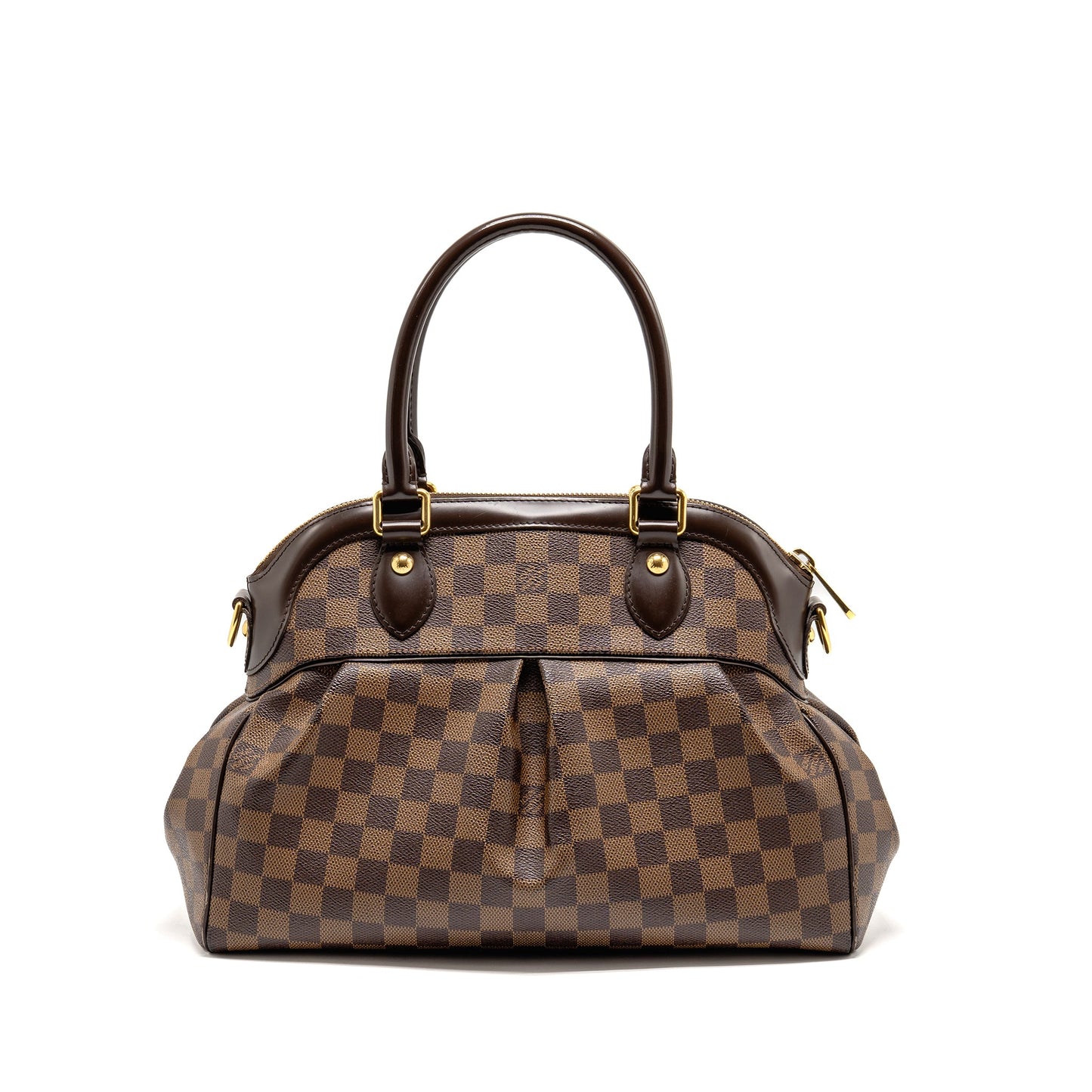 Louis Vuitton Trevi Tote Purse Damier Ebene Canvas