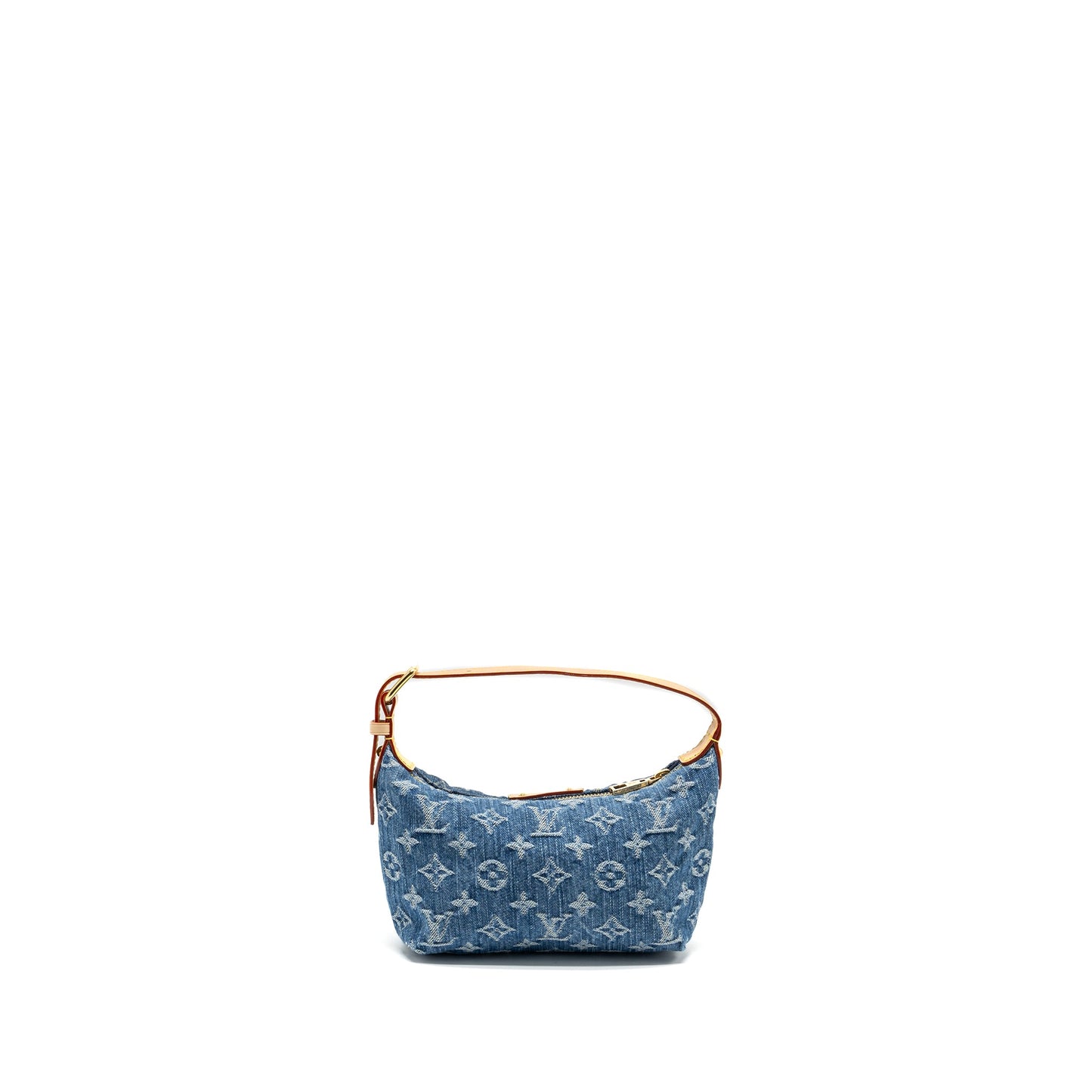Louis Vuitton Hills Pochette Monogram Denim Blue