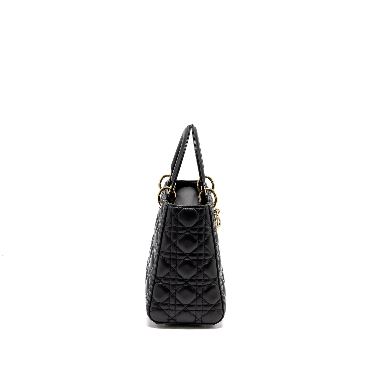 Dior Medium Lady dior Lambskin Black