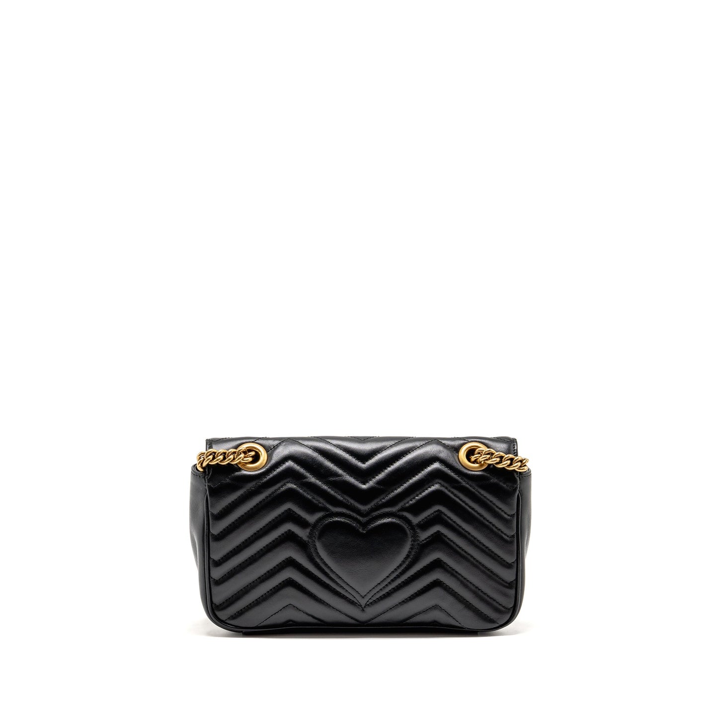 Gucci Medium Marmont Mini Purse Calfskin Black