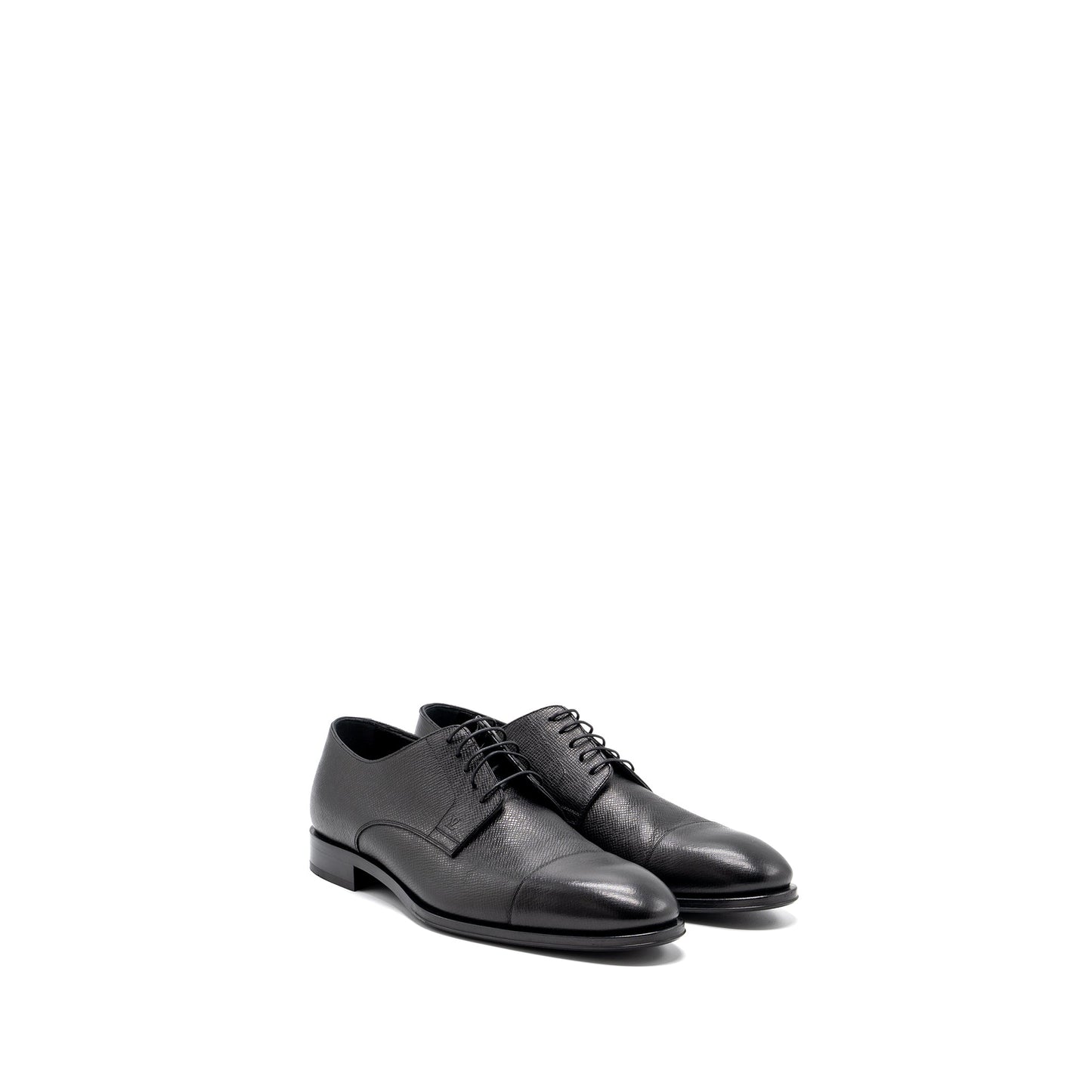 Louis Vuitton size 7.5 Derby Calfskin Black