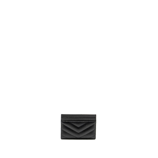 Saint Laurent Card Case calfskin black