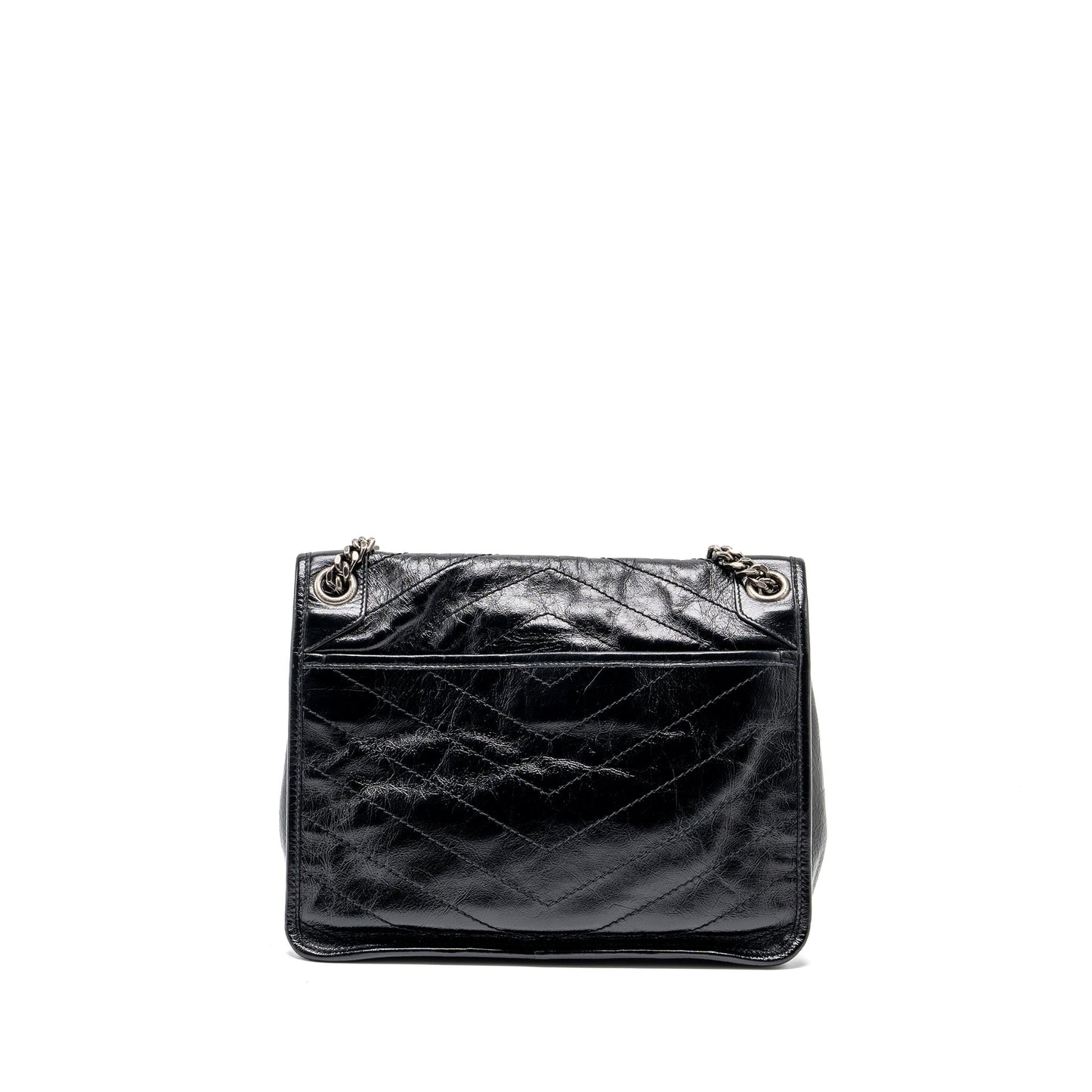 Saint Laurent/ Medium Niki Calfskin Black