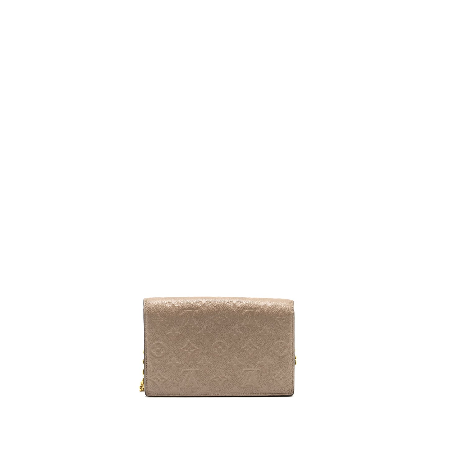 Louis Vuitton Vavin Chain Wallet Monogram Empreinte Grey