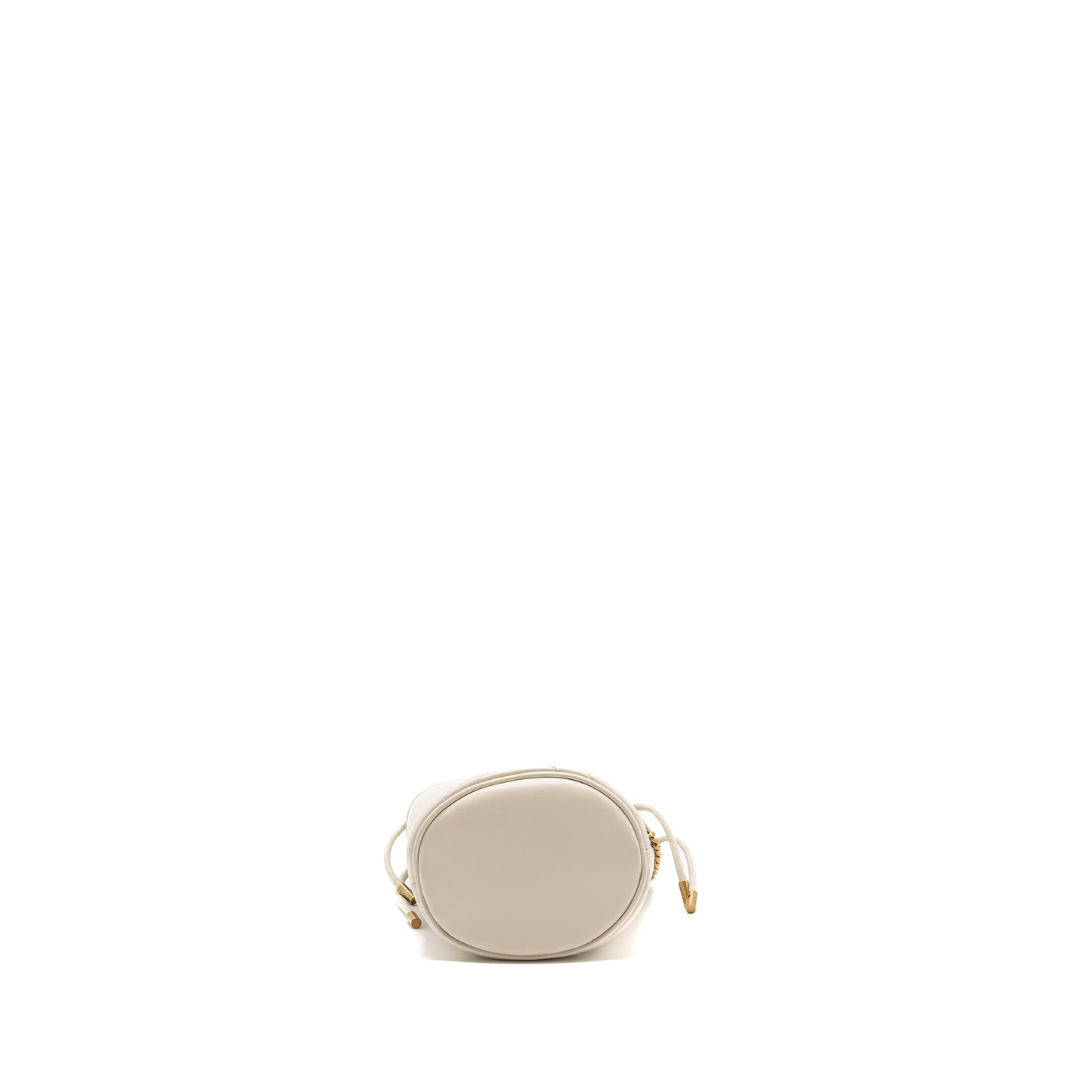Gucci Marmont Mini Bucket Purse calfskin White