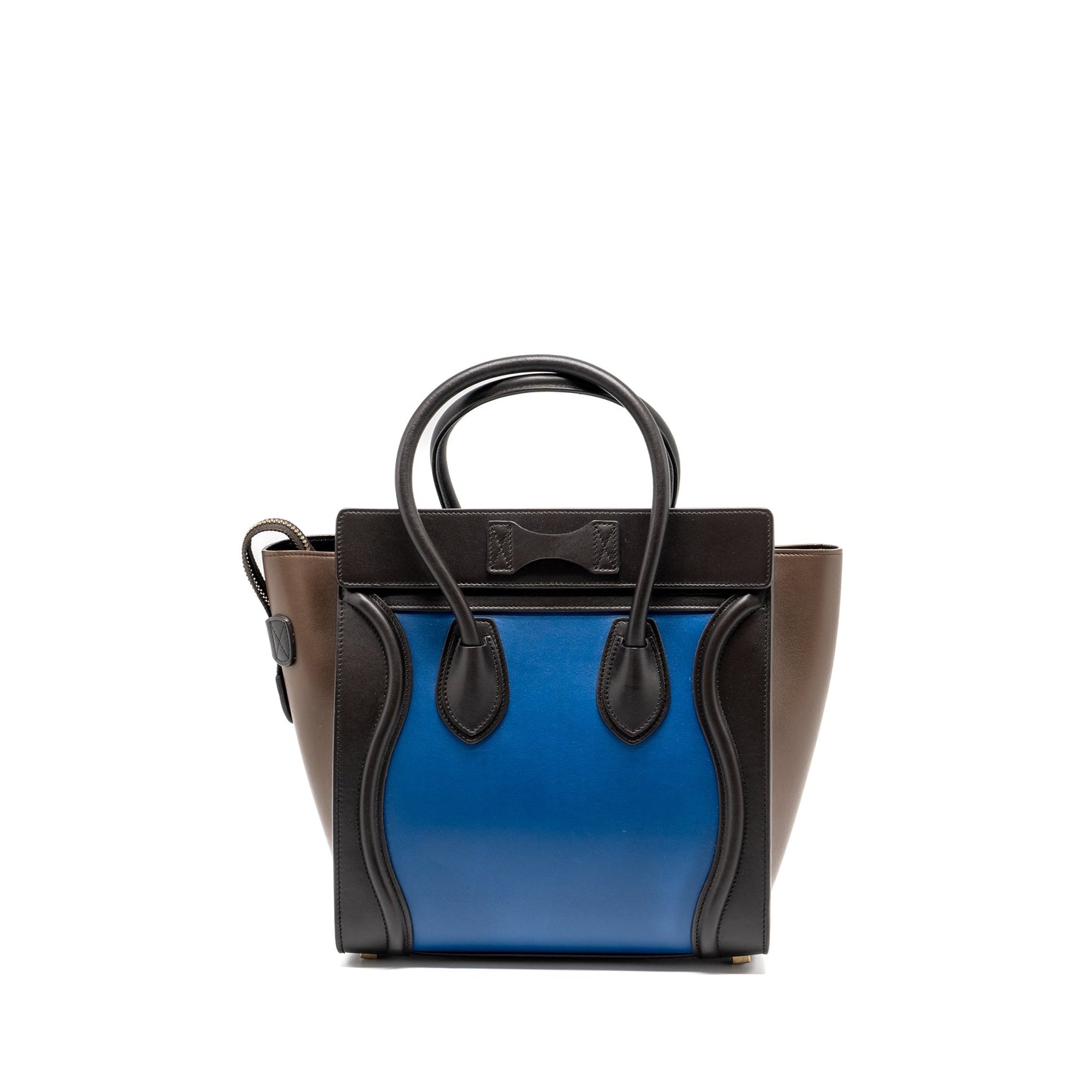 Celine Micro Luggage Purse Calfskin Multicolour