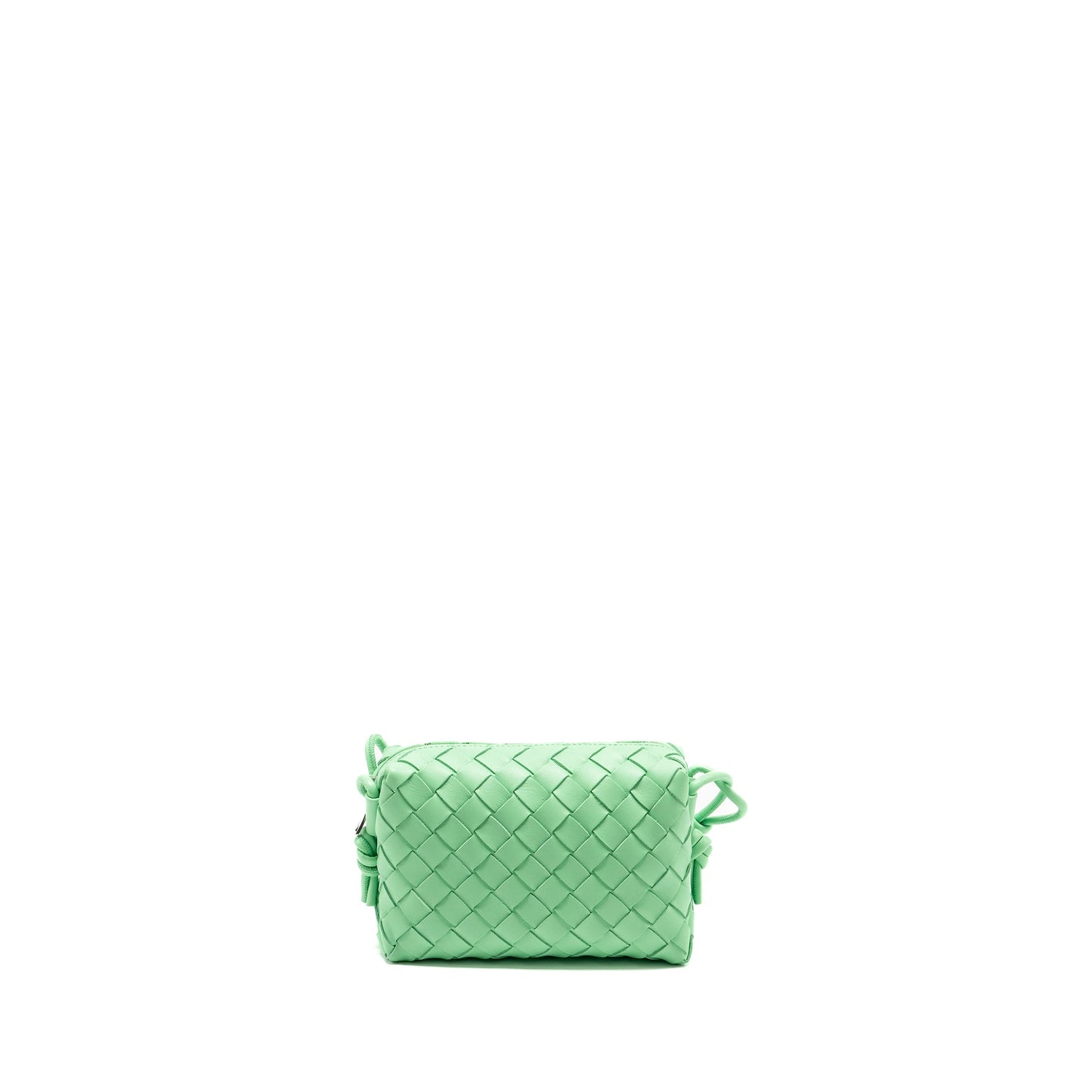 Bottega Veneta mini loop camera Purse lambskin Light green
