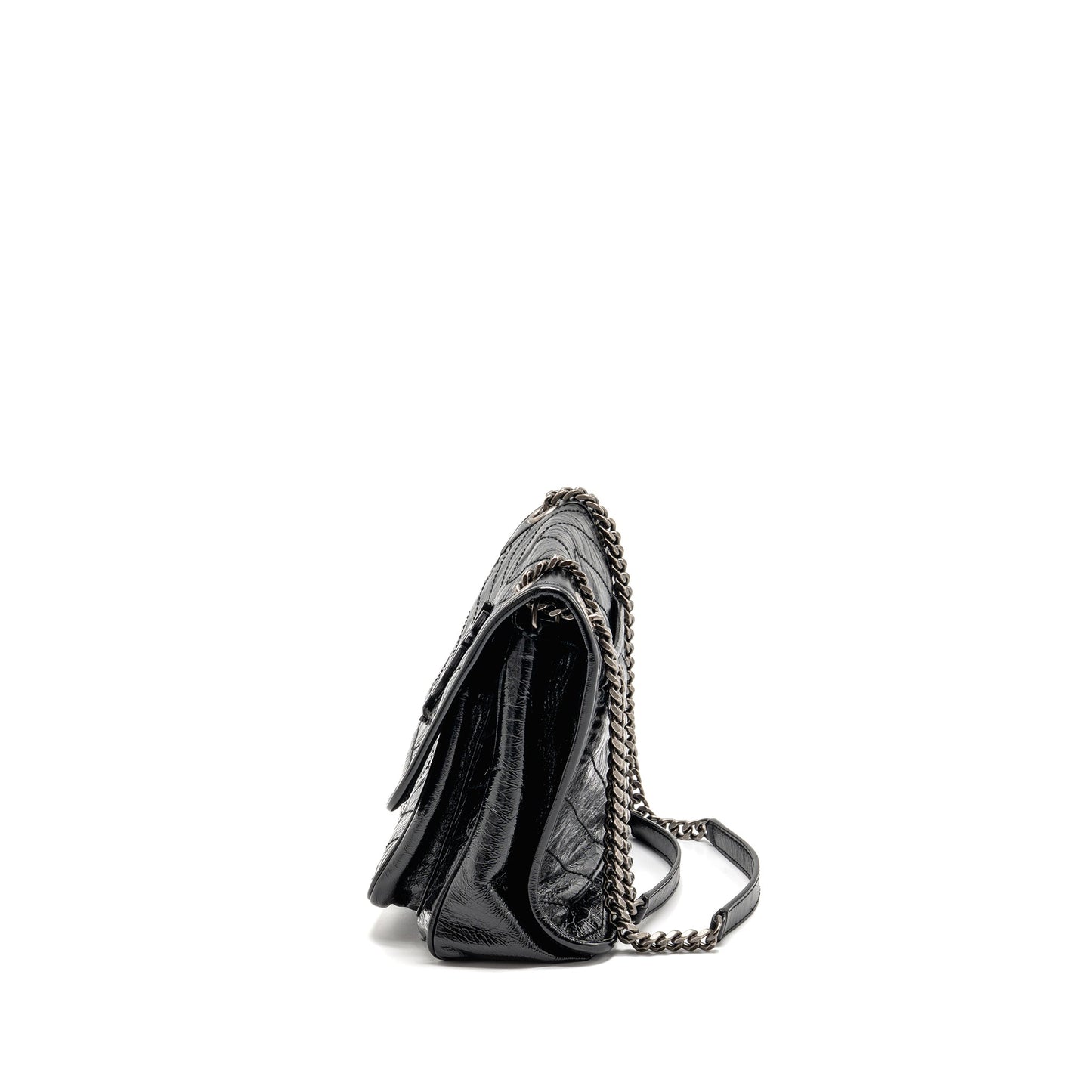 Saint Laurent / Medium Niki Calfskin Black