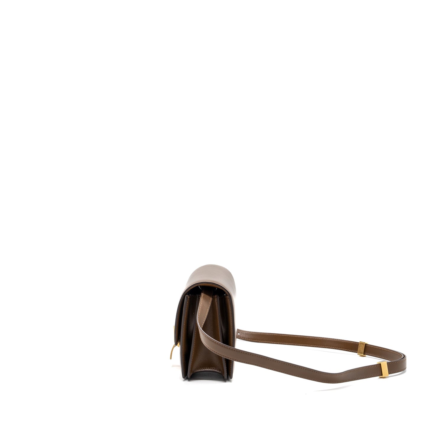 Celine Mini Classic Purse Box Calfskin Camel