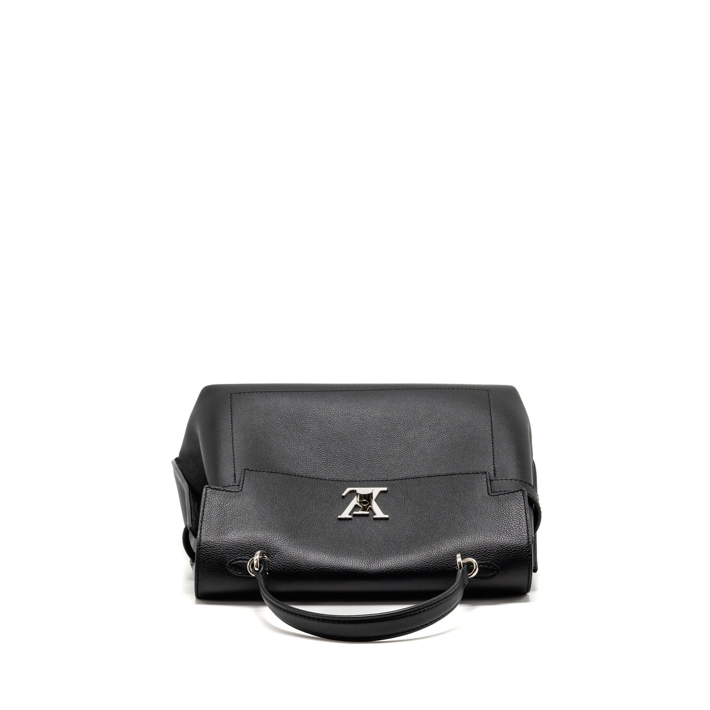 Louis Vuitton Lockme Ever Grained Calfskin Black