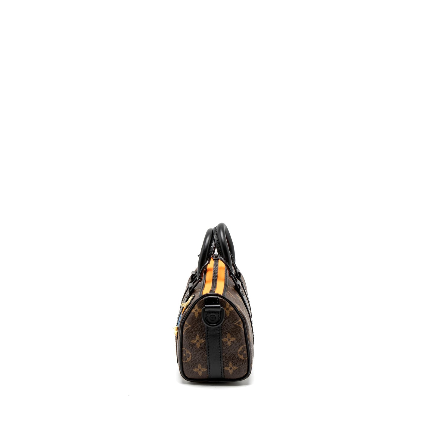 Louis Vuitton Keepall Zoom with Friends Monogram Canvas Black Hardware (New Version)