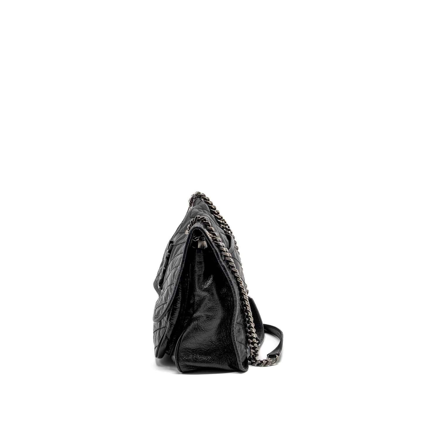 Saint Laurent/ Medium Niki Calfskin Black